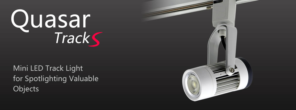 Quasar Track S, mini LEDs spot lighting